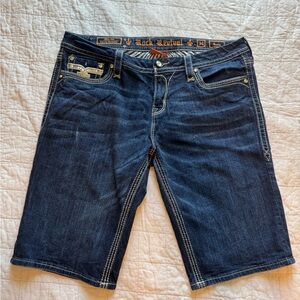 Rock Revival Denim Shorts